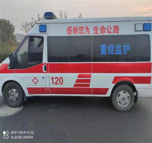 岚山救护车出租服务案例3